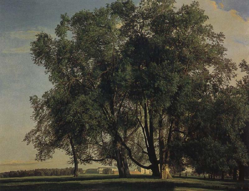 Ferdinand Georg Waldmuller Prater Landscape oil painting picture